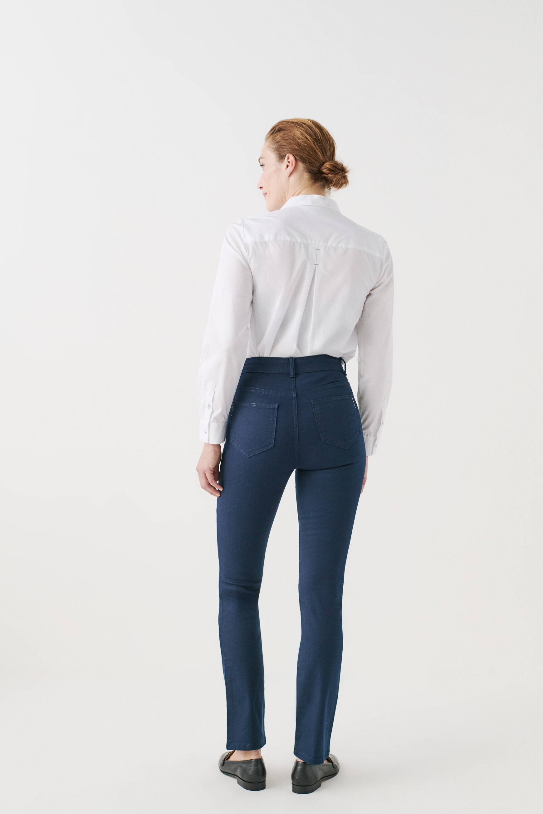 pantalon chicago bleu marine femme pantalon chicago bleu marine femme
