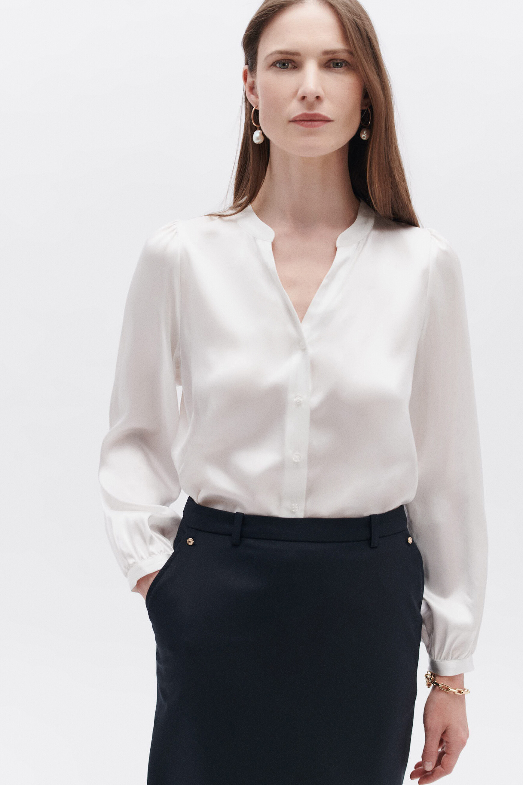 chemise dixon1 ivoire femme Chemise dixon1 ivoire femme