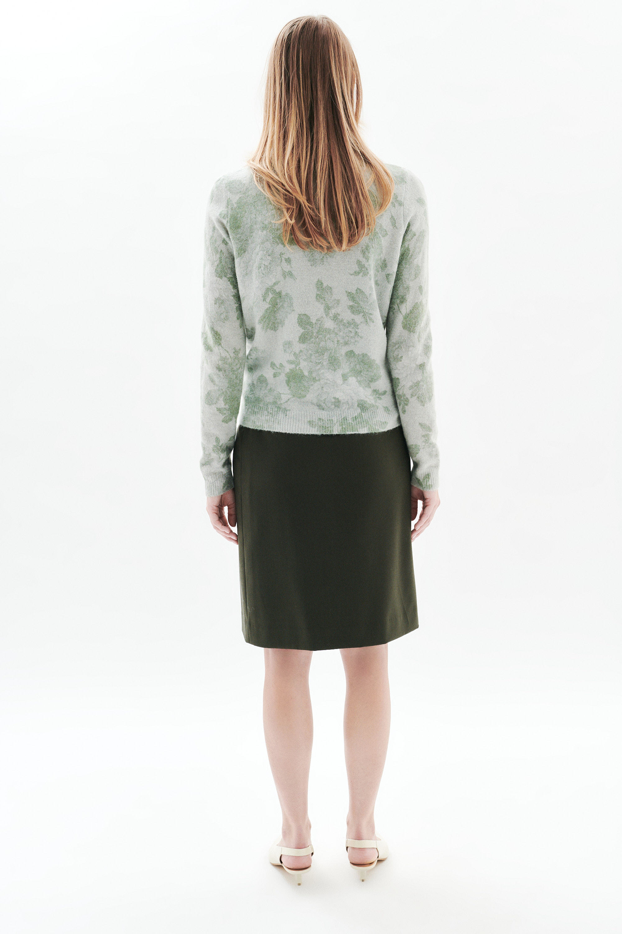 mfabiola sweater khaki green woman Mfabiola sweater khaki green woman