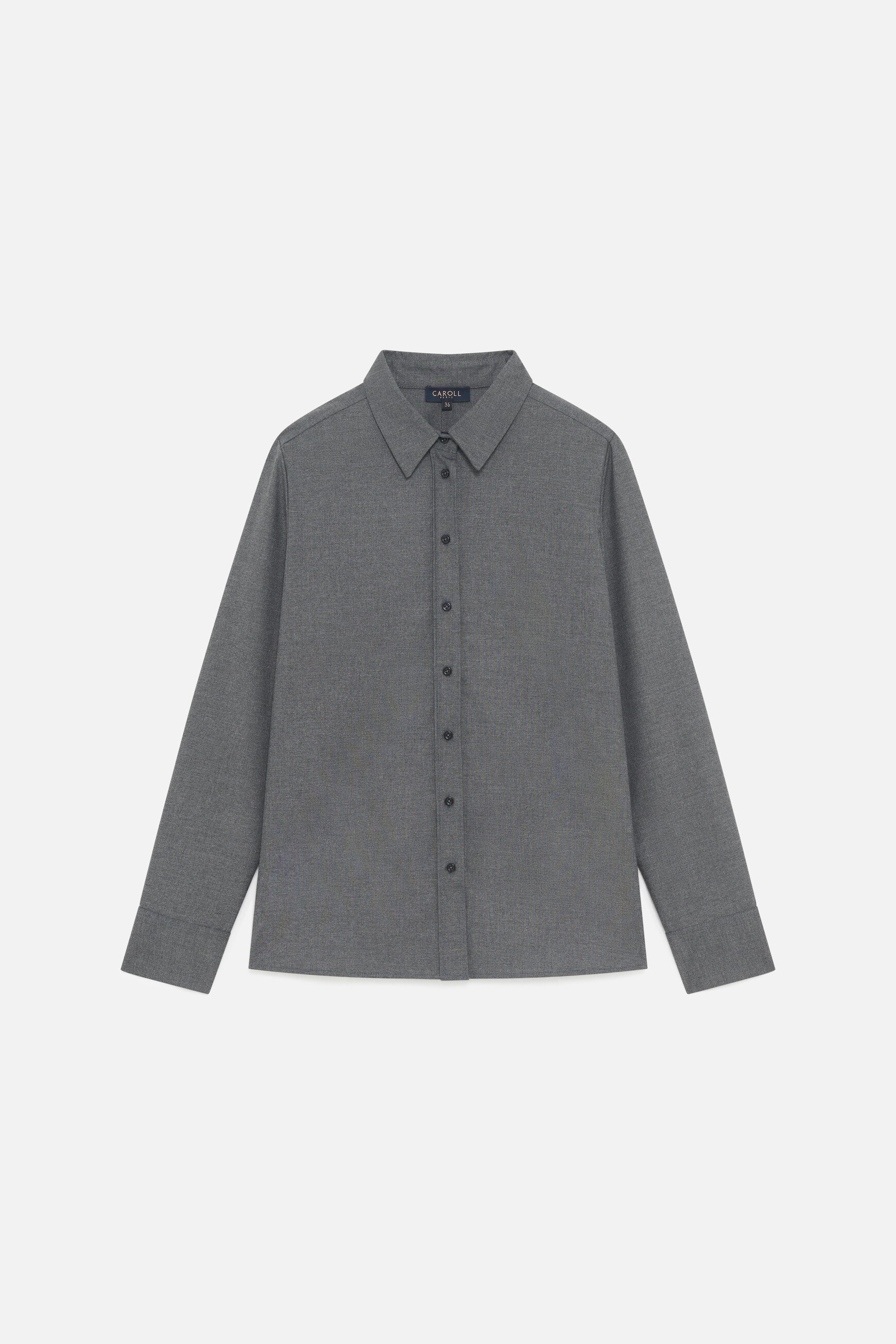 clilie shirt dark grey woman