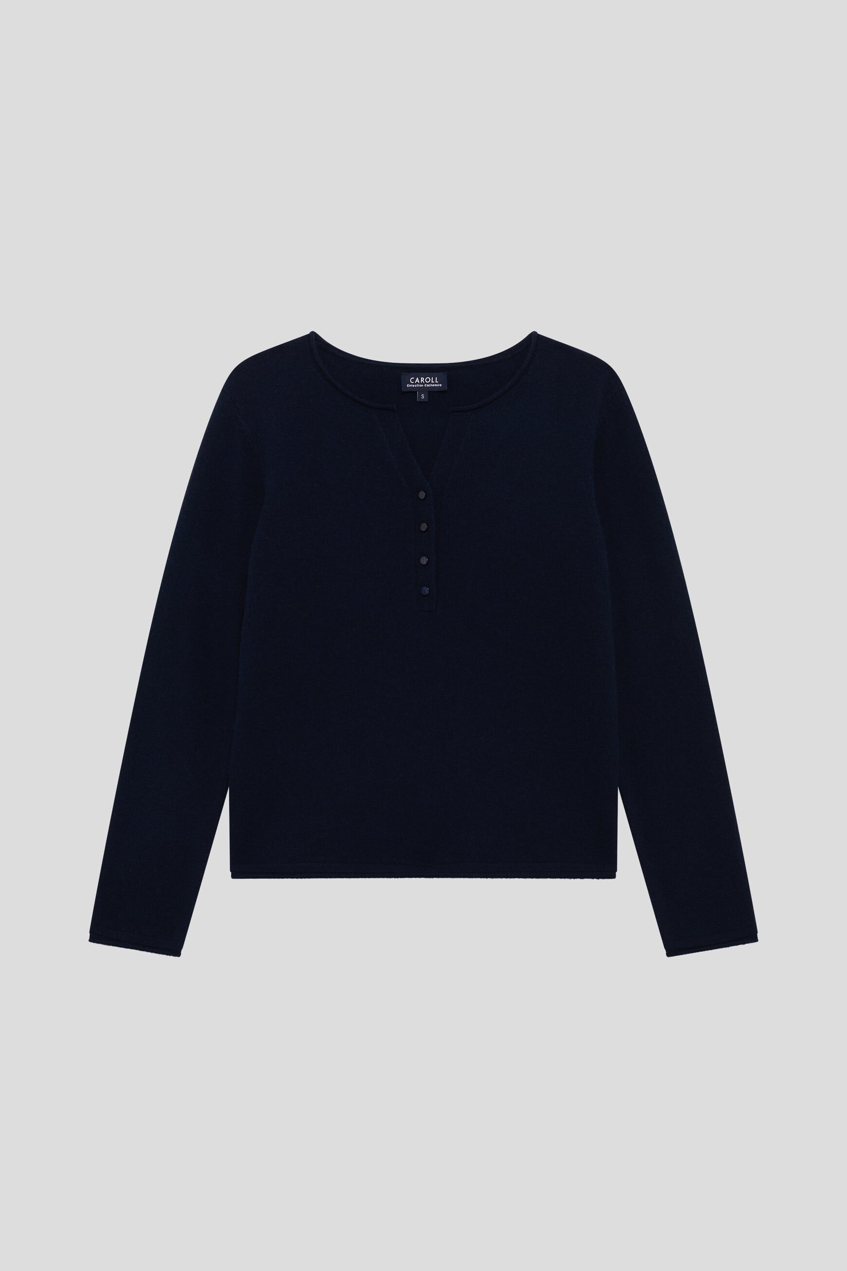 Msandy sweater 100% cashmere navy blue woman