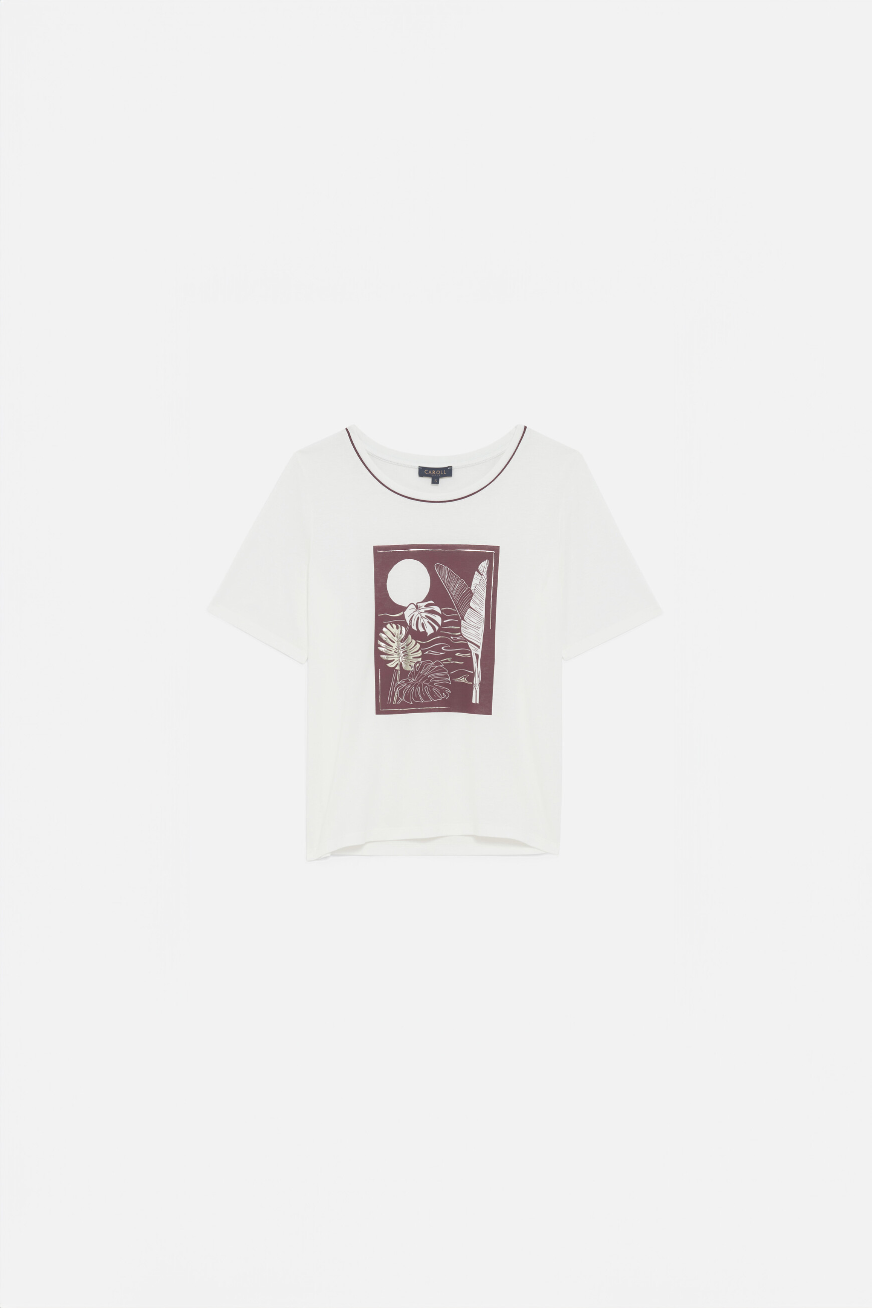 Camiseta Tstellan marfil mujer