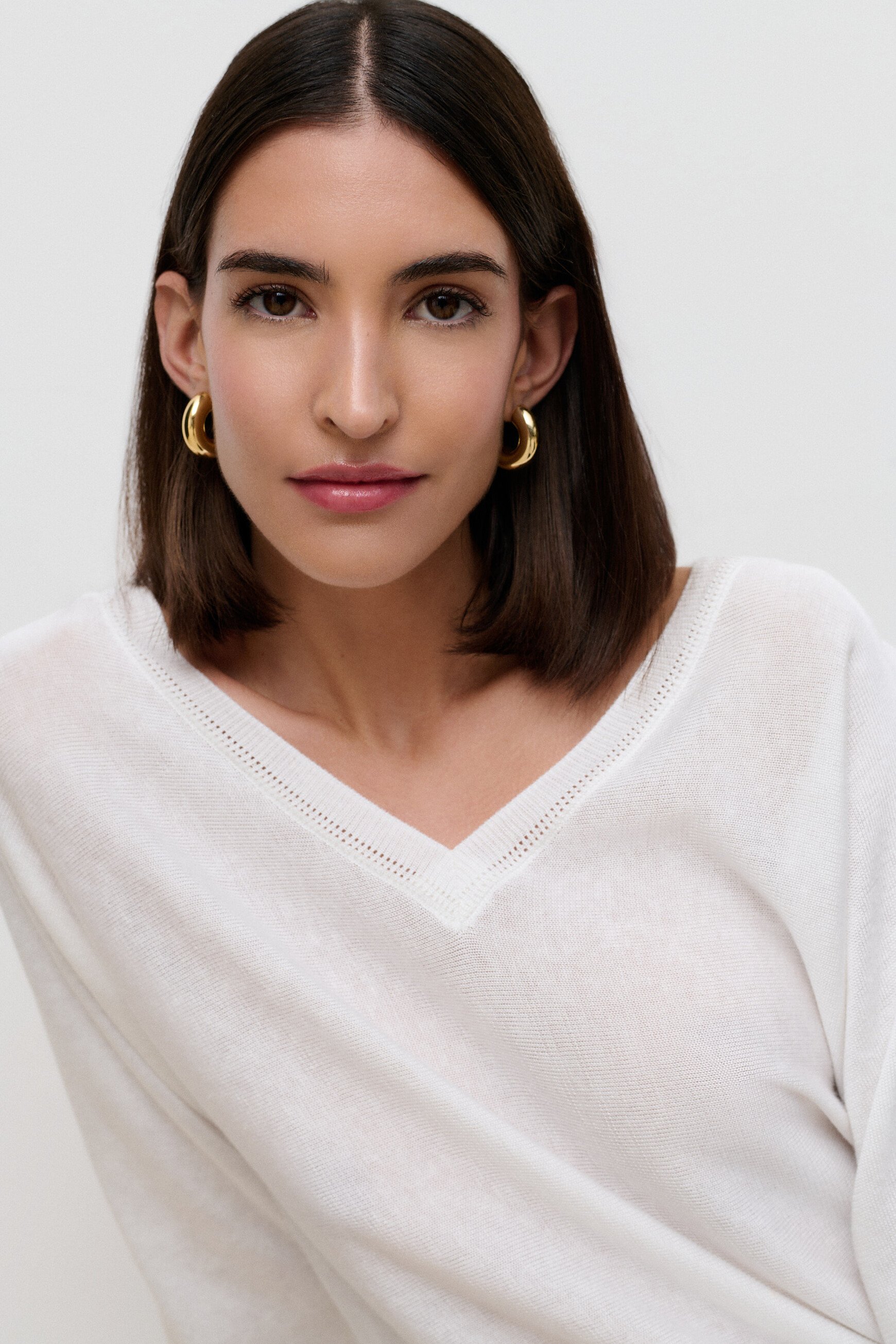 Pull Mcallista ecru femme