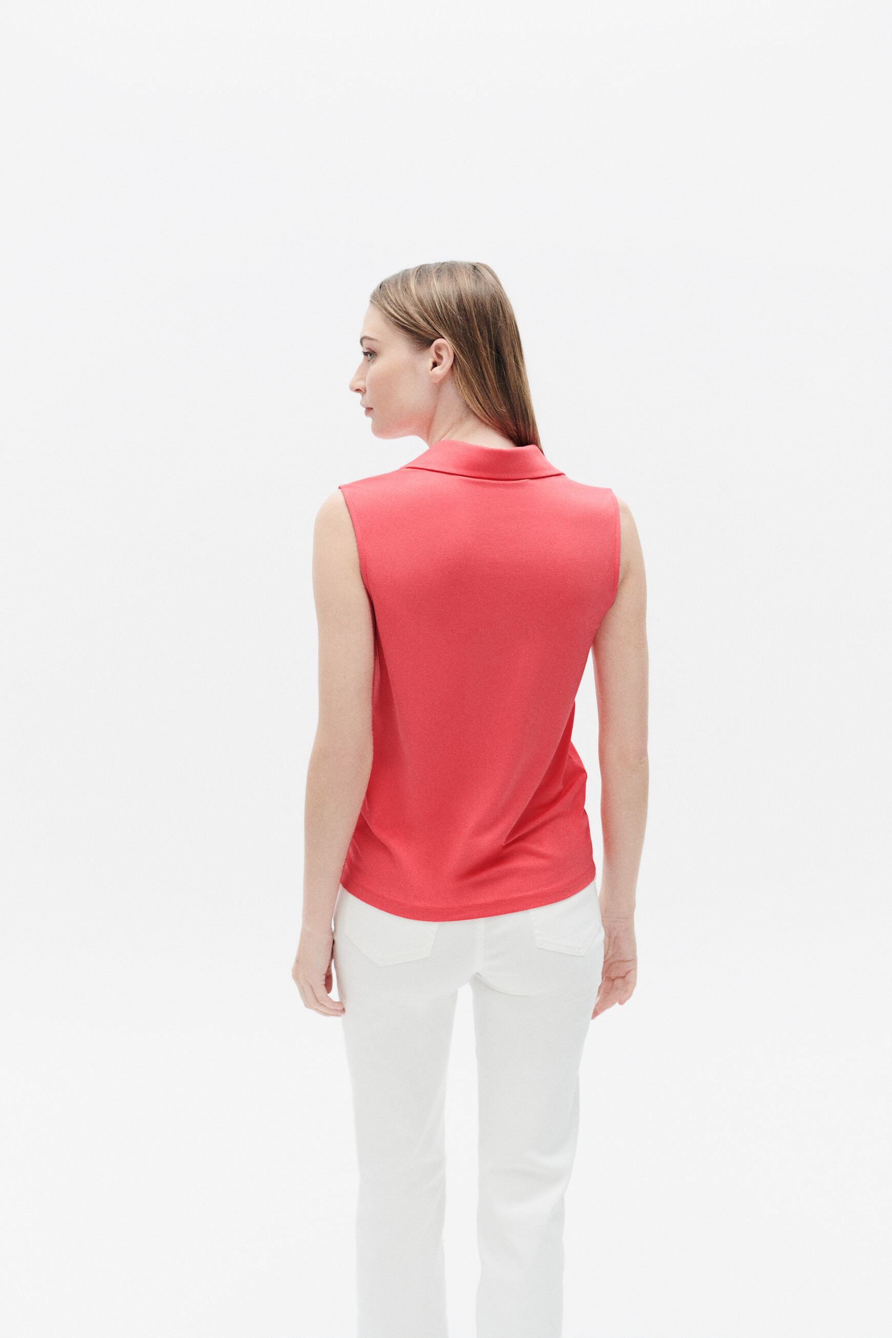 t shirt femme couleur corail